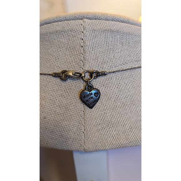 Made with Love Glass & Cat Eye Bead 16" Necklace - Picture 3 of 8